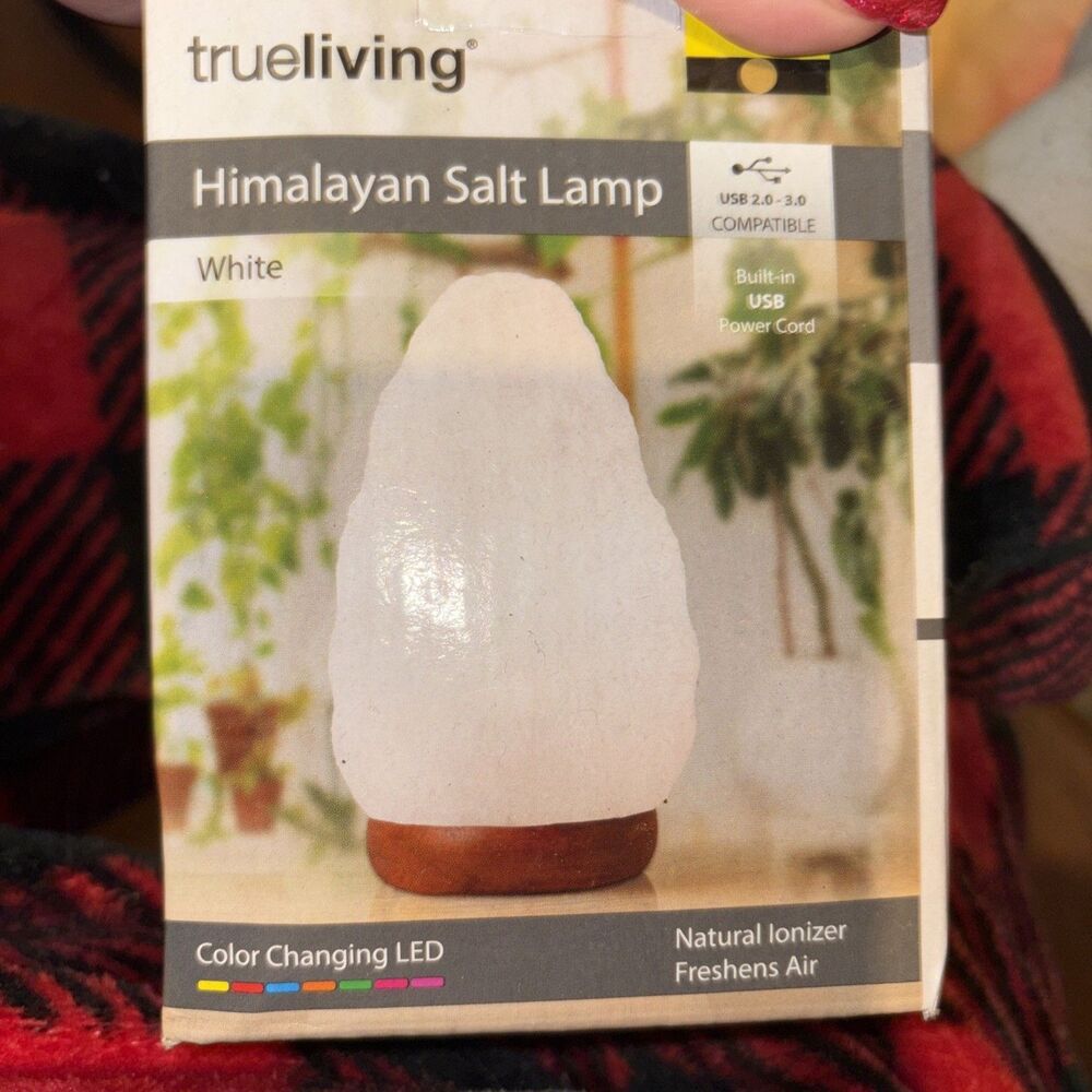 himalayan salt lamp White Color Changing
